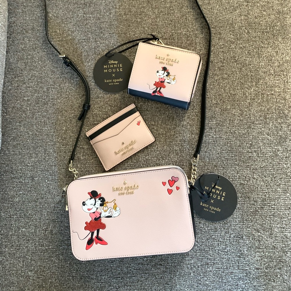 Katespade Minnie Mouse set